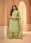 Glamour 95001 Colors Exclusive Latest Fancy Designer Wedding Wear Embroidery Work Diamonds Stone Work Faux Georgette Salwar Suit Collection
